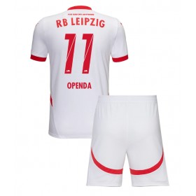 RB Leipzig Lois Openda #11 Heimtrikot 2024-25 Kurzarm (+ kurze hosen)